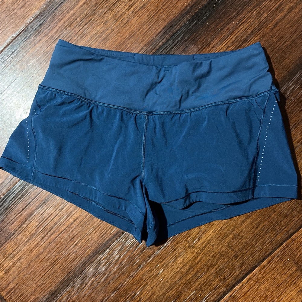 Lululemon Athletica Navy Blue Athletic Shorts